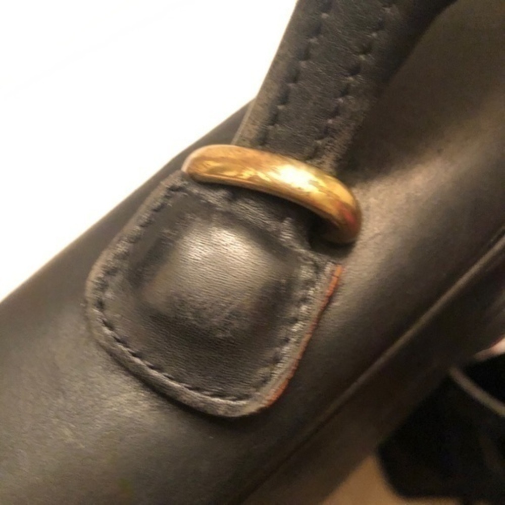 Coach vintage black leather briefcase laptop bag - Picture 16 of 16